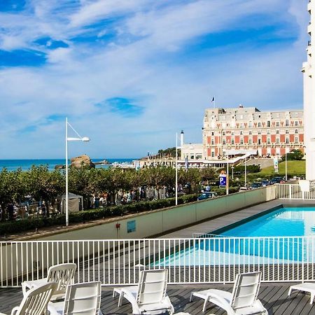 Superbe Studio Face A La Mer Acces Direct Plage Apartment Biarritz Exterior photo